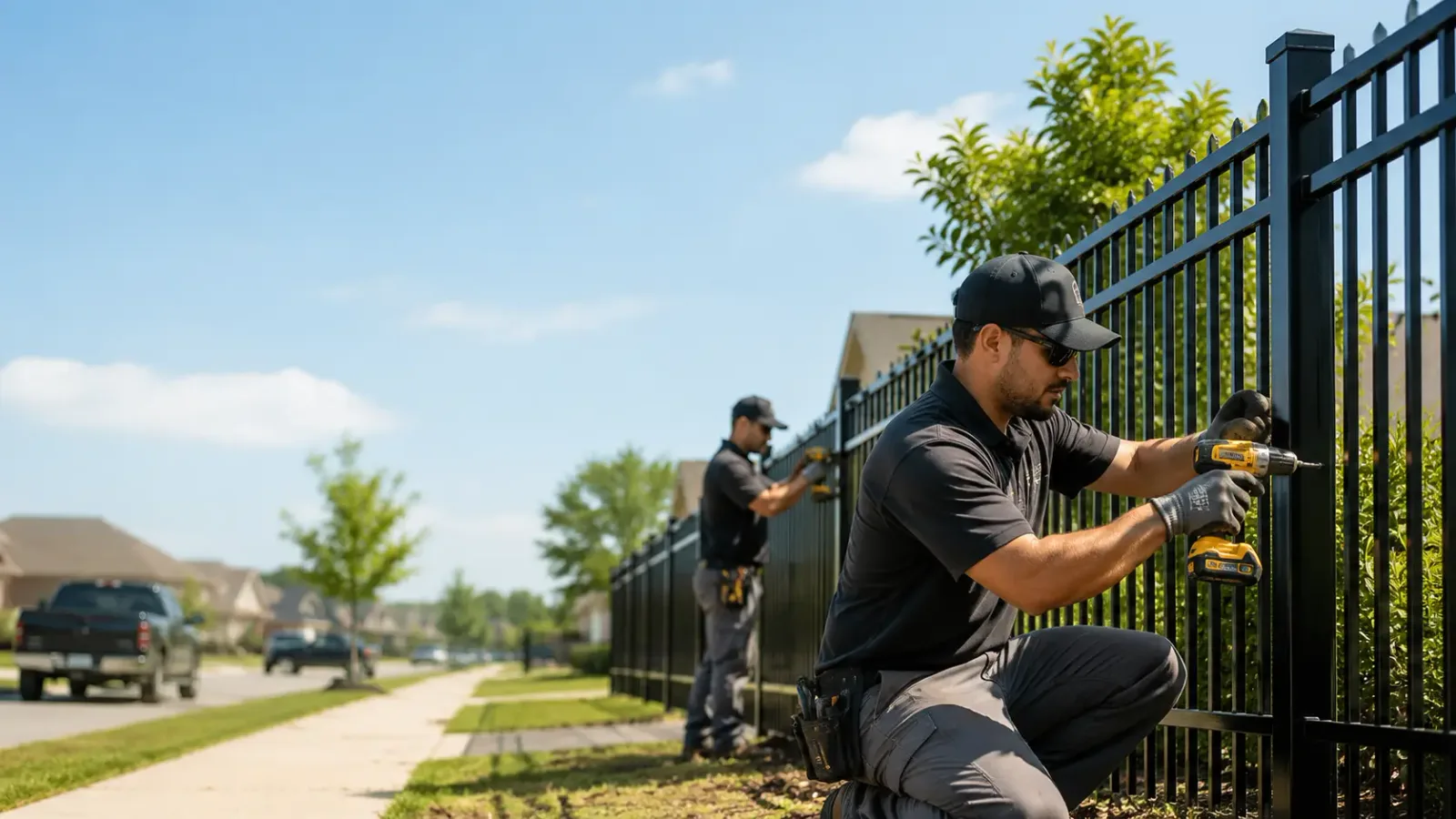 Metal Fence Installation in Michigan City, IN